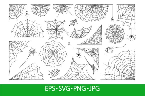 Download Halloween Spider Web, Black Cobweb Frame - Halloween spider web Collection