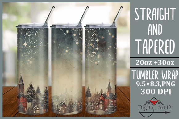 Download Vintage Christmas Background Tumbler - Vintage Collection