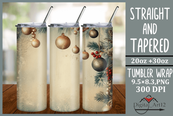 Download Vintage Christmas Background Tumbler - Vintage Collection
