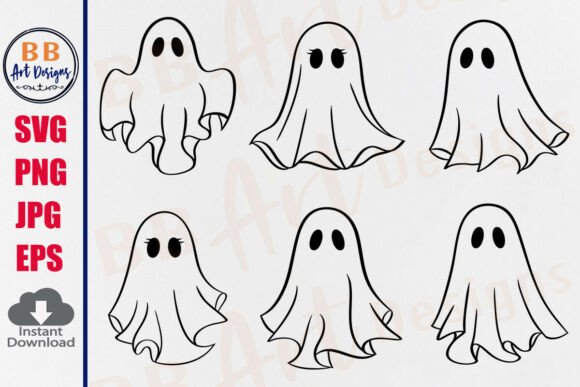 Download Cute Ghost SVG Halloween Boo Clipart PNG - Clipart png Collection