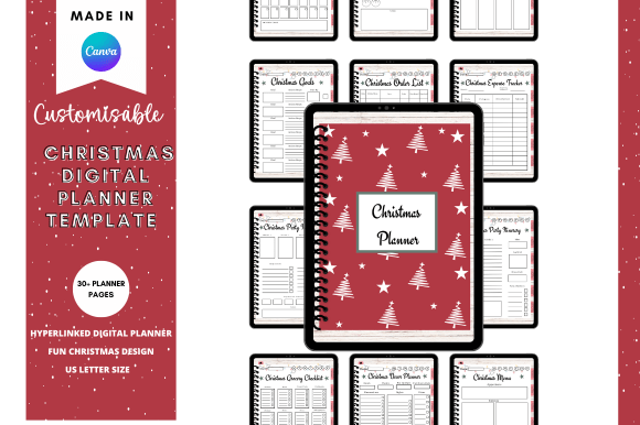 Download Canva Christmas Digital Planner - Premium Resources