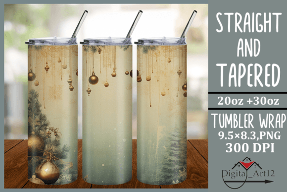 Download Vintage Christmas Background Tumbler - Vintage Collection