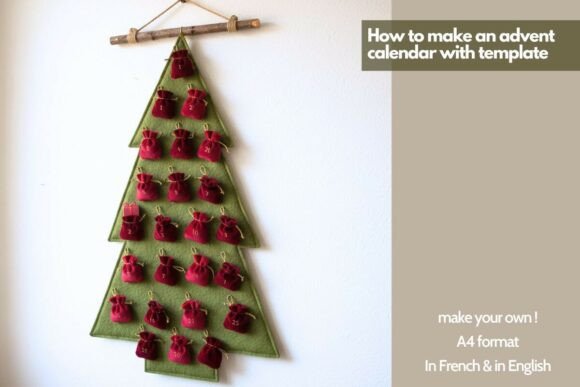Download Advent Calendar - Tree Shaped - Sewing - Premium Resources