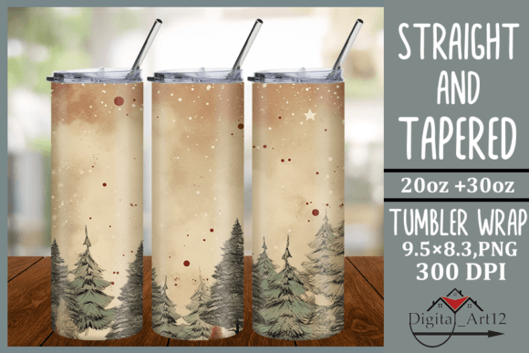 Download Vintage Christmas Background Tumbler - Vintage Collection