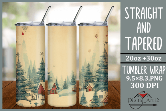 Download Vintage Christmas Background Tumbler - Vintage Collection